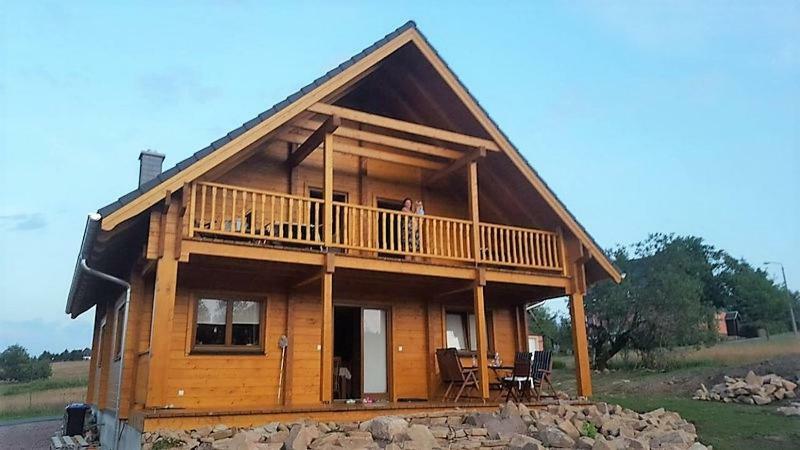 Holzblockhaus Magdalena Villa Altenberg Exterior photo